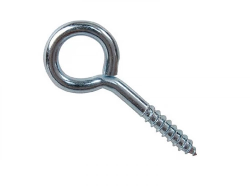 Lot De 4 Pitons À Visser Acier Zingué, Diam.4.5 X L.35 Mm, Standers