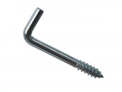 Lot de 15 gonds à visser en acier zingué, STANDERS, diam.3 x L.30 mm