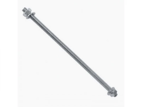 Lot De 4 Tiges Filetées Acier Zingué, L.200 X Diam.4 Mm, Standers