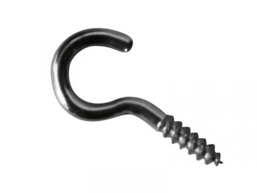 Lot De 4 Crochets À Visser Inox, Diam.4 X L.30 Mm, Standers