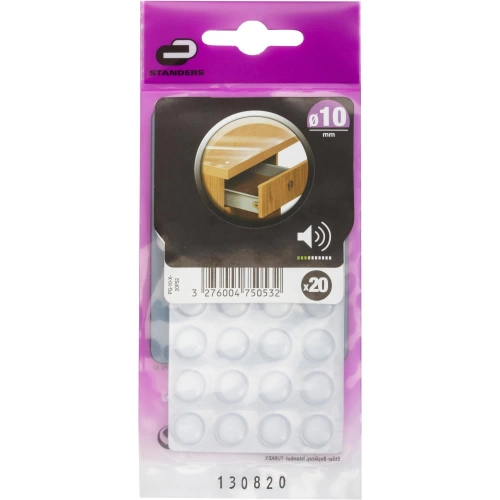 Lot de 20 pastilles en pvc STANDERS