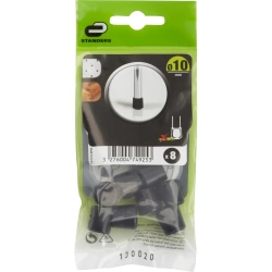 Lot de 8 embouts en pvc STANDERS