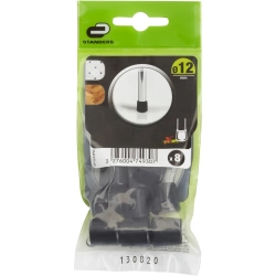 Lot de 8 embouts en pvc STANDERS