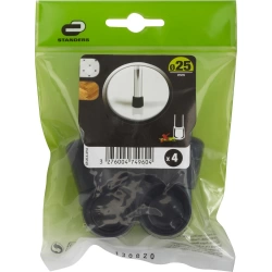 Lot de 4 embouts en pvc STANDERS