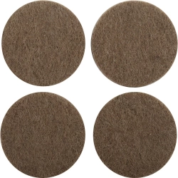 Assortiment 8 Patin de pied de meuble en feutre adhésif STANDERS Ø28 mm