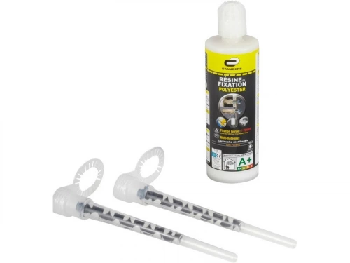 Cartouche de scellement chimique et canules Stan-Fix, STANDERS, 165 ml