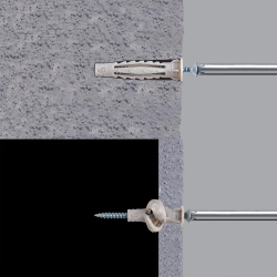 Chevilles à expansion STANDERS, Ø8 x L.50 mm, vente au poids