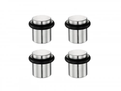 Lot De 4 Butées De Porte Standers D.2.6 Cm X L.2.6 Cm X H.2.5 Cm X L.2.6