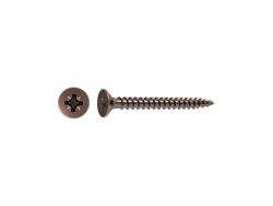 Lot De 25 Vis Acier Tête Fraisée Standers, Diam.3 Mm X L.16 Mm