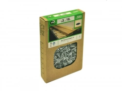 Lot De 380 Vis Acier Tête Fraisée Standers, Diam.3 Mm X L.16 Mm