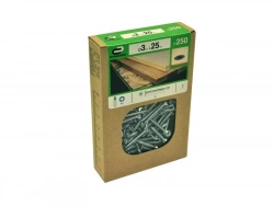 Lot De 250 Vis Acier Tête Fraisée Standers, Diam.3 Mm X L.25 Mm