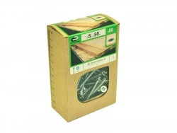 Lot De 80 Vis Acier Tête Fraisée Standers, Diam.5 Mm X L.50 Mm