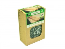 Lot De 60 Vis Acier Tête Fraisée Standers, Diam.5 Mm X L.70 Mm