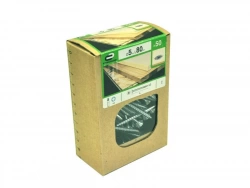 Lot De 50 Vis Acier Tête Fraisée Standers, Diam.5 Mm X L.80 Mm