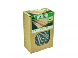 Lot De 50 Vis Acier Tête Fraisée Standers, Diam.6 Mm X L.60 Mm