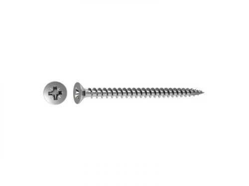 Lot De 6 Vis Inox Tête Fraisée Standers, Diam.5 Mm X L.70 Mm