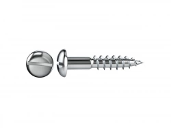 Lot De 35 Vis Acier Tête Ronde Standers, Diam.4 Mm X L.20 Mm