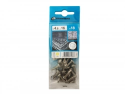 Lot De 18 Vis Autoperceuse Inox Tête Ronde Phillips Standers X L.16 Mm