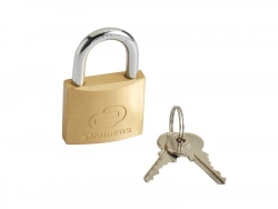Cadenas à clé en laiton, STANDERS, L.40 mm
