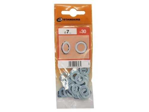 Rondelles Acier Carbone Zingué, Diam.7.4 Mm Standers