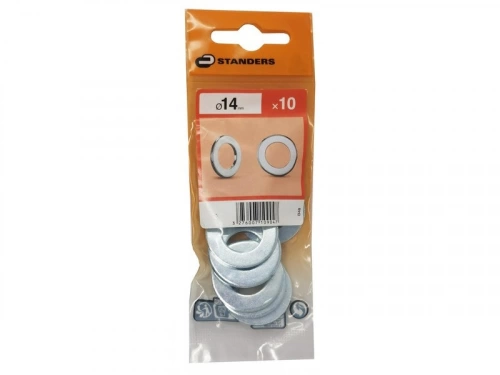 Rondelles Acier Carbone Zingué, Diam.15 Mm Standers