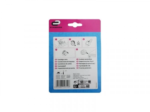 Lot De 4 Protections D’Angle Transparent Standers