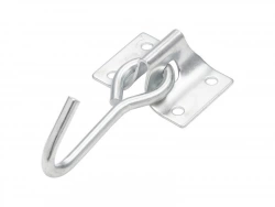 Crochet Mobile Et Platine Acier Zingué, Standers, Diam.7 X L.70 X L.45 Mm