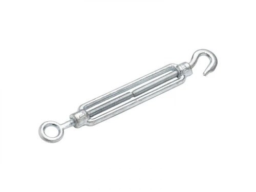 Tendeur Crochet / Oeil Acier Zingué, Standers, Diam.6 X L.16 X L.8 Mm