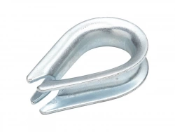 Cosse Coeur Acier Zingué, Standers, Diam.11 X L.110 X L.10 Mm