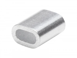 Lot De 10 Manchons Aluminium, Standers, Diam.1.5 X L.19 X L.9 Mm