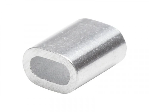 Lot De 10 Manchons Aluminium, Standers, Diam.1.5 X L.19 X L.9 Mm