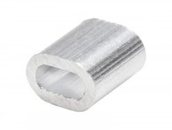 Lot De 8 Manchons Aluminium, Standers, Diam.2 X L.16 X L.8 Mm