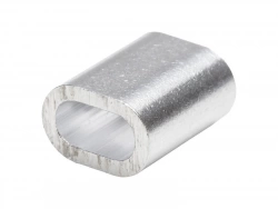 Lot De 6 Manchons Aluminium, Standers, Diam.3 Mm