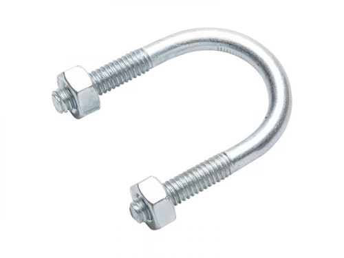 Lot De 2 Brides Rondes Acier, Standers, L.21 X Ep.6 Mm