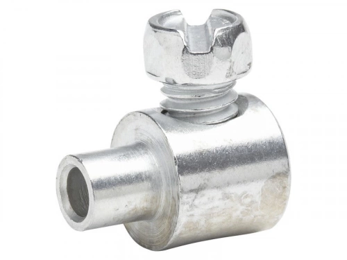 Lot De 6 Serre-Câbles Acier Zingué, Standers, Diam.1.8 X L.10.5 X L.7 Mm