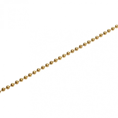 Chaîne laiton boule STANDERS, Diam.3.2 x L.15 m