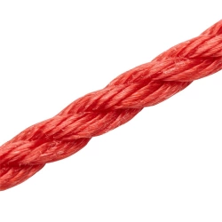 Corde polypropylène torsadée STANDERS Diam.8 mm x L.75 m