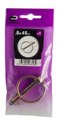 Goupille Clips Acier, Standers, Diam.8 Mm, L.56