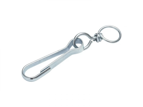 Lot De 2 Mousquetons Acier Zingué Standers, L.60 X L.15