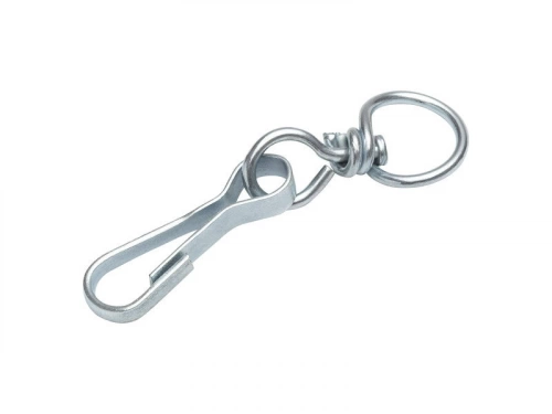 Lot De 4 Mousquetons Acier Zingué Standers, L.30 X L.7 Mm