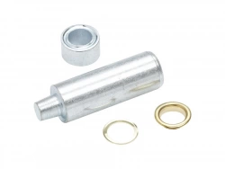 Lot De 25 Oeillets De Bâche Acier Zingué Standers X L.15.8 X L.15.8 Mm