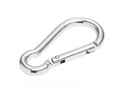 Mousqueton en aliminium, STANDERS, L.60 x l.20 x Ep.6 mm