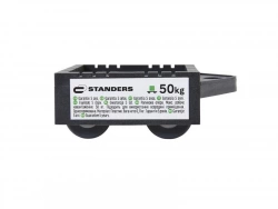 Support roulant plastique, charge supportée 50 kg, STANDERS