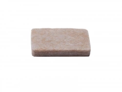 Lot de 8 patins feutre adhésif STANDERS  marron 23x29mm