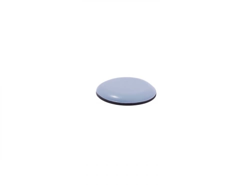 Lot de 4 patins gliss+adhésif STANDERS  gris 40mm