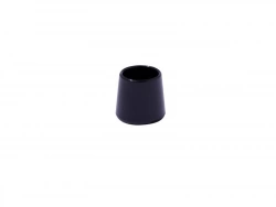 Lot de 8 embouts enveloppant plastique  STANDERS noir 12mm