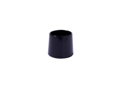 Lot de 4 embouts enveloppant plastique  STANDERS noir 16mm