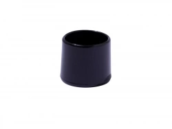 Lot de 4 embouts enveloppant plastique  STANDERS noir 22mm