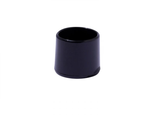 Lot de 4 embouts enveloppant plastique  STANDERS noir 22mm