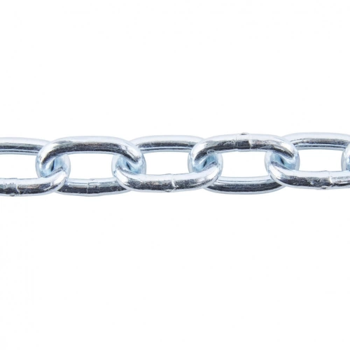 Chaîne acier STANDERS, Diam.6 x l.24 mm, vente au mètre